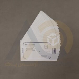 پاکت پستی ۱۲۰ چک لمینیت مشکی